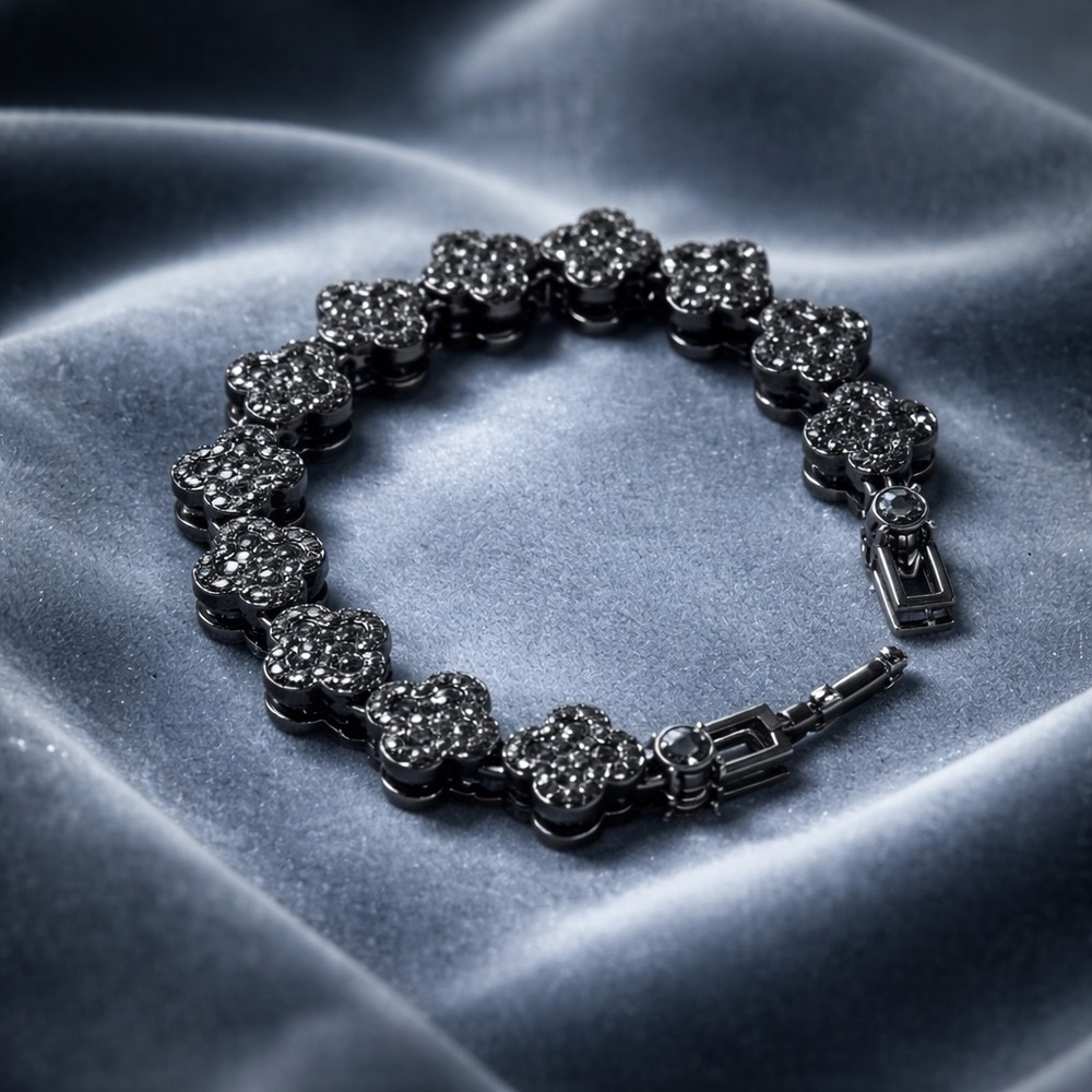 Black Link Bracelet - Women Jewelry